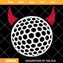 devil golf ball svg, golf club svg, golfing svg, sports svg