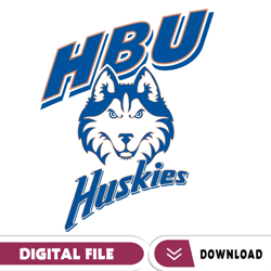 houston baptist huskies svg, football team svg, basketball, collage, game day, football, instant download