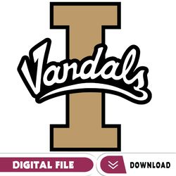 idaho vandals svg, football team svg, basketball, collage, game day, football, instant download