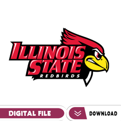 illinois state redbirds svg, football team svg, basketball, collage, game day, football, instant download