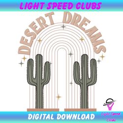 desert dreams cactus retro design png