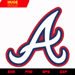 atlanta braves logo 2 svg, mlb svg, eps, dxf, png, digital file for cut - sequoiamill