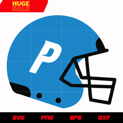 Carolina Panthers Helmet svg, nfl svg, eps, dxf, png, digital file