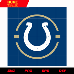 indianapolis colts football svg, nfl svg, eps, dxf, png, digital file