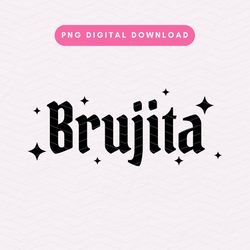 brujita png, trendy witch png, digital download, cricut cut files