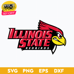 illinois state redbirds svg, logo ncaa sport svg, ncaa svg, png, dxf, eps download file, sport svg - sentinentwalker