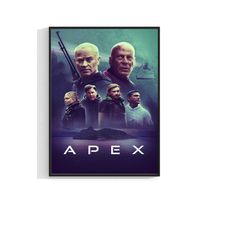 apex movie poster film art print wall art