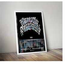 drake poster print | honestly, nevermind poster |