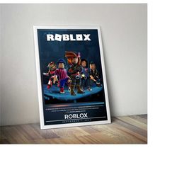 roblox poster | roblox prints | gaming poster