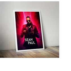 sean paul poster print | artist illustration poster