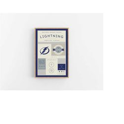 tampa bay lightning stats print | wall art