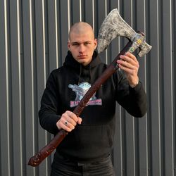 leviathan axe replica prop god of war gift cosplay kratos axe