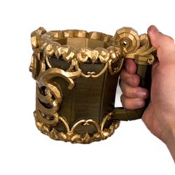 oily oaf brew supporter edition mug – deep rock galactic prop replica cosplay toy