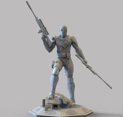 deathstroke 3d figure, slade joseph wilson figure