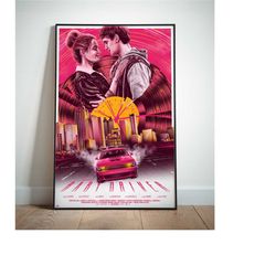 baby driver posters, movie posters, canvas wall art,