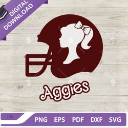 am aggies football barbie svg, aggies barbie svg, aggies baseball svg, barbie svg,nfl svg, football svg, super bowl svg