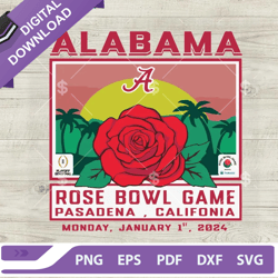 alabama rose bowl game svg, alabama crimson tide svg, alabama champions sec svg png,nfl svg, football svg, super bowl sv