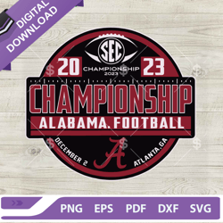 alabama sec championship svg, alabama football championship svg,nfl svg, football svg, super bowl svg