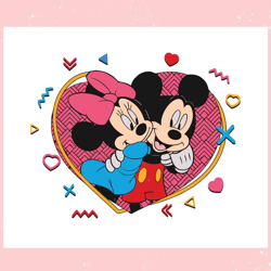 mickey and minnie mouse feel the love svg, valentine svg,valentine day svg,valentine day,happy valentine