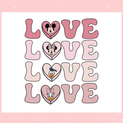 mickey minie donal love disney valetines day , valentine svg,valentine day svg,valentine day,happy valentine