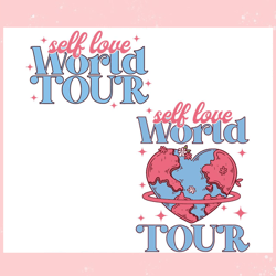 self love world tour valentine svg, valentine svg,valentine day svg,valentine day,happy valentine