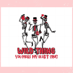 wild thing yoy make my heart sing svg graphic designs files, valentine svg,valentine day svg,valentine day,happy valenti