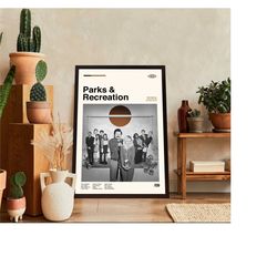 parks & rec print, parks and recreation retro, retro movie poster, room decor, printable art, digital art, wall art, hom
