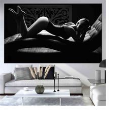 sexy woman body, erotic canvas, nude sexy body, nude poster, erotic wall art, sexy girl wall art, bedroom wall art, sexy