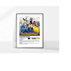 the good place tv show poster / the good place sitcom poster/ movie poster/ poster print / wall art / home decor / tv po