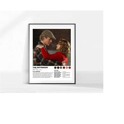The Notebook / The Notebook Movie Poster / Movie Poster / Poster Print / Wall Art / Home Decor / TV Posters / Film Poste