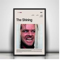 the shining decorative poster, wall art, art decoration, movie,actor, colorful, handmade, high quality, movie poster