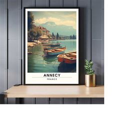 annecy print | annecy travel poster | photography france