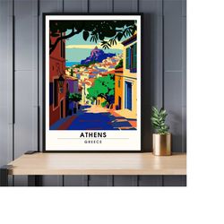 athens print | athens travel print