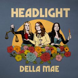 della mae (headlight) album cover poster