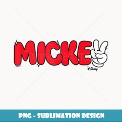Mickey Mouse - Peace Sign - Special Edition Sublimation PNG File