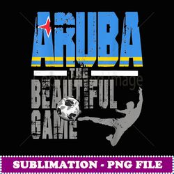 aruba soccer and football - sublimation-ready png file