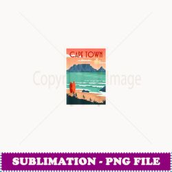 retro cape town south africa - exclusive sublimation digital file