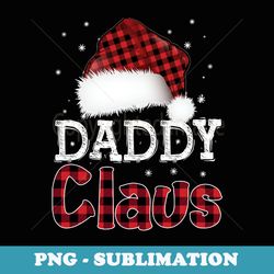 fun santa hat christmas costume family matching daddy claus - unique sublimation png download