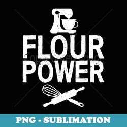 funny flour baking art for baker chef baking lover - instant png sublimation download