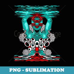 psychedelic abstract nude art lsd hippie trippy idea - sublimation digital download