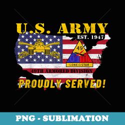 49th armored division lone star camp mabry texas - modern sublimation png file