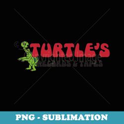 turtleu2019s records and tapes - exclusive sublimation digital file