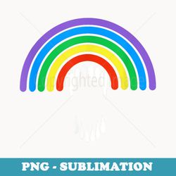 funny rainbow th horror nerd geek graphic - sublimation digital download