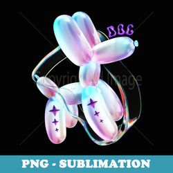 3d balloon dog - decorative sublimation png file
