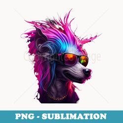 chinese crested dogs chinese cresteds - creative sublimation png download