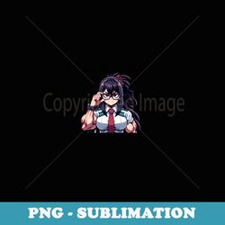 im not impressed baka funny anime workout gym girl - stylish sublimation digital download