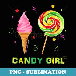 candy girls club cute candy theme party fun girls ladies - vintage sublimation png download