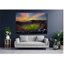 camp nou stadium canvas wall art,  barcelona football stadium wall art, barcelona stadium poster, barcelona fans canvas,