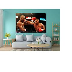 mike tyson canvas wall art,mike tyson wall art,mike tyson poster,mike tyson print,gym wall decor,boxing poster,boxing wa