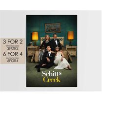 schitt's creek poster - tv movie poster art film print gift sc003